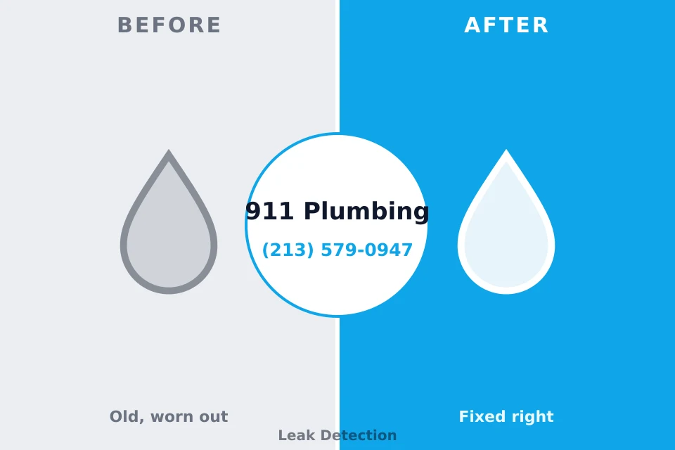 Before and after: plumbing company Spiro, OK